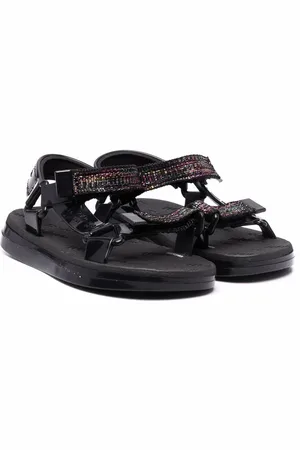 Melissa Metalliske sandaler med burrelukning