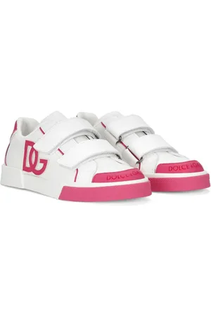Dolce & Gabbana Sneakers i læder med logoprægning