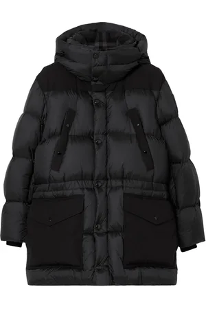 Burberry Dynejakke med indgraveret logo