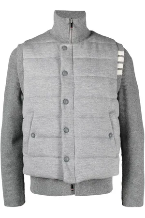 Thom Browne Dynejakke med trykknapper