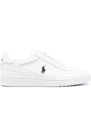 Ralph Lauren Sneakers med logotryk og snøre