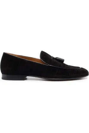 Tom Ford Loafers i ruskind med kvaster