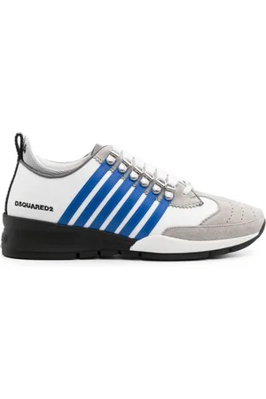 Dsquared2 Low-top stribede Boxer sneakers
