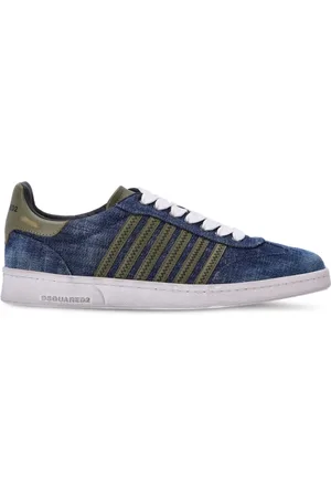 Dsquared2 Denim-sneakers med snøre
