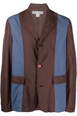 Comme des Garçons Enkeltradet jakke med colourblocking fra 1990