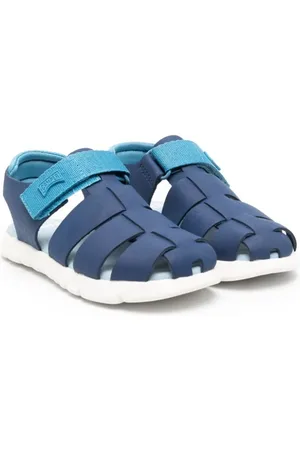 Camper Sandaler i cage-design med burrelukning