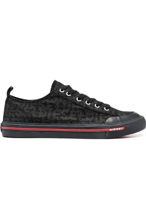 Diesel Sneakers i kanvas og logotryk