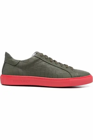 HIDE&JACK Krokodille-prægede sneakers i læder