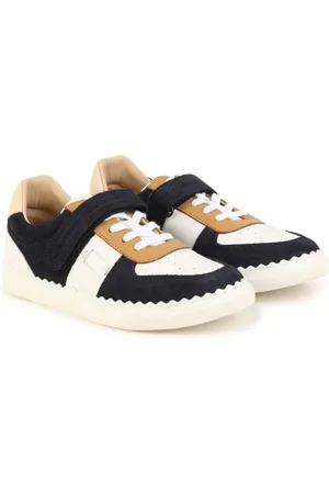 Chloé Sneakers med læderpaneler