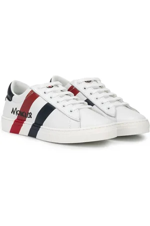 Moncler Sneakers med dobbelt snøre og striber