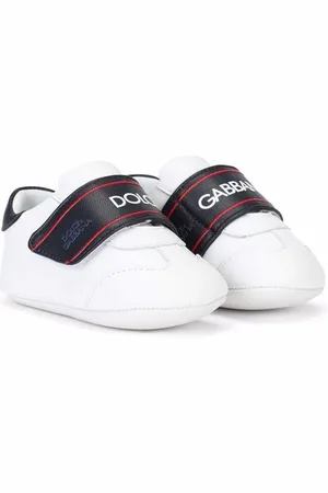 Dolce & Gabbana Sneakers i læder med logotryk