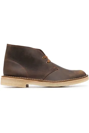 Clarks Ankelstøvler i læder og bivoks