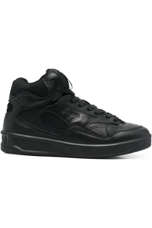 Jil Sander High-top sneakers med logoprægning
