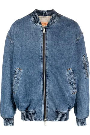 Diesel Denimjakke med lynlåslukning