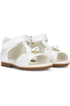 Dolce & Gabbana First Steps sandaler i lakeret læder