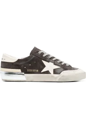Golden Goose Super-Star sneakers i ruskind