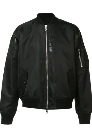 MOSTLY HEARD RARELY SEEN Leather detailing bomber jacket