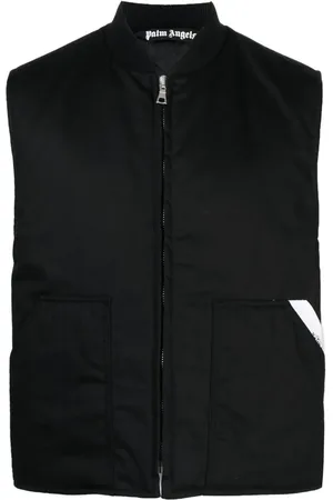 Palm Angels Vest med lynlås og Sartorial-bånd