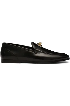 Dolce & Gabbana Loafers i læder med logo