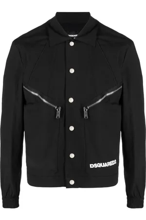 Dsquared2 Skjortejakke med logotryk