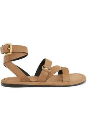 Giuseppe Zanotti Aymon vikle-sandaler i ruskind