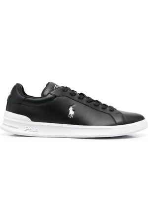 Ralph Lauren Low-top sneakers med pony-broderi
