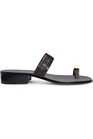 Giuseppe Zanotti Bardack loafers med krokodilleeffekt