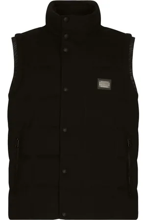 Dolce & Gabbana Polstret vest med logomærke