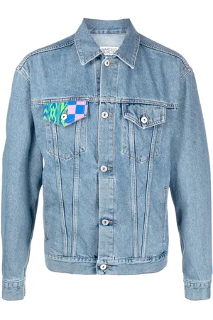 MARCELO BURLON Mix&Match denimjakke