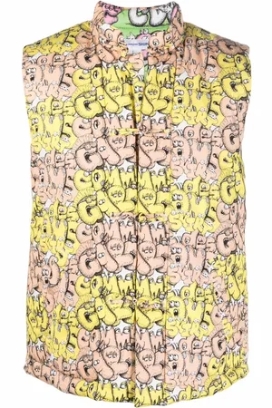 Comme des Garçons X Kaws vest med logotryk
