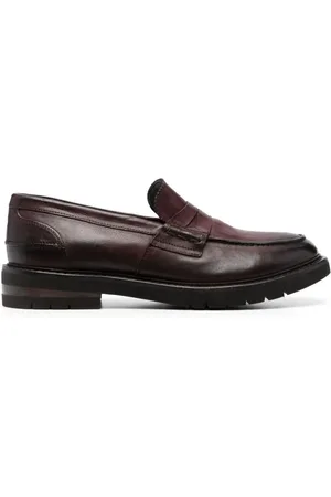 Moma Nairobi loafers med penny-slot-detalje
