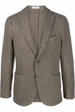 Boglioli Houndstooth-mønstret blazer