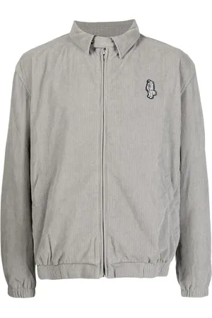 Billionaire Boys Club Skjortejakke med logotryk og lynlås