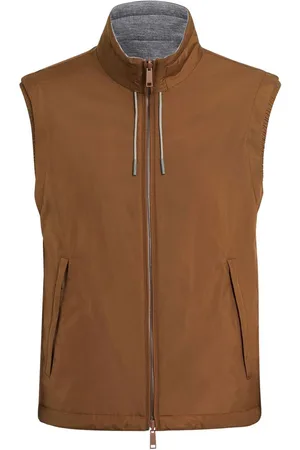 Ermenegildo Zegna Vendbar vest med lynlås