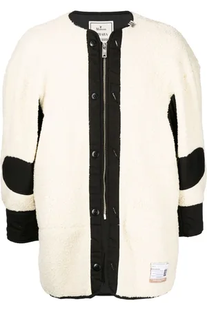 Maison Mihara Yasuhiro Fleecejakke med logomærke
