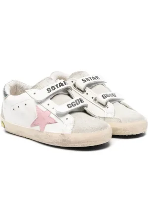 Golden Goose Old School sneakers med burrelukning