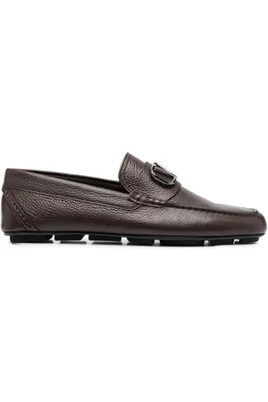 VALENTINO GARAVANI VLogo loafers i læder