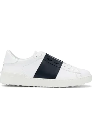 VALENTINO GARAVANI Open sneakers i læder