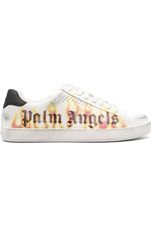 Palm Angels Low-top sneakers med spray-maling