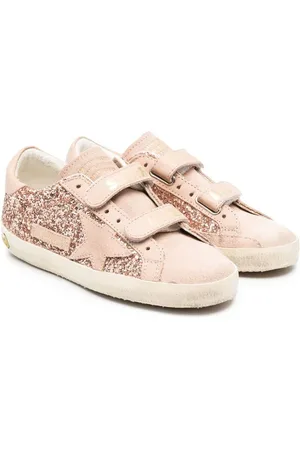 Golden Goose Old School sneakers med burrelukning