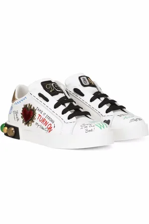 Dolce & Gabbana Portofino DG King sneakers i læder