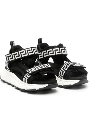 VERSACE Sneakers med burrelukning og Greca-tryk