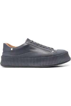 Jil Sander Low-top sneakers med plateausål