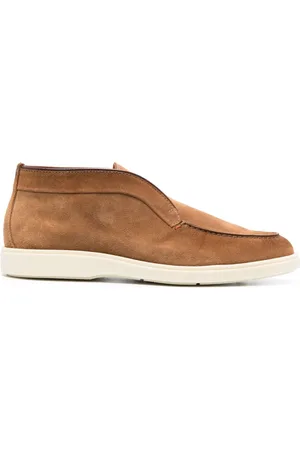 santoni Slip-on støvler i ruskind