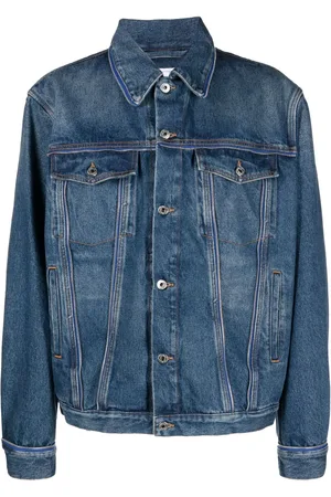 OFF-WHITE Jakke i denim med lynlås