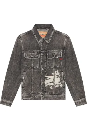 Diesel D-Barcy-S1 trucker-jakke i denim