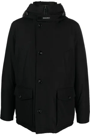 Woolrich Dunjakke med knapper og hætte
