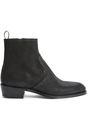 Giuseppe Zanotti Ankelstøvler i ruskindspanel