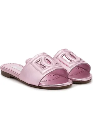 Dolce & Gabbana DG Millennials sandaler i læder