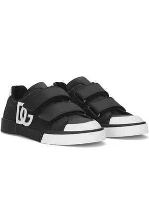 Dolce & Gabbana Sneakers i læder med logoprægning